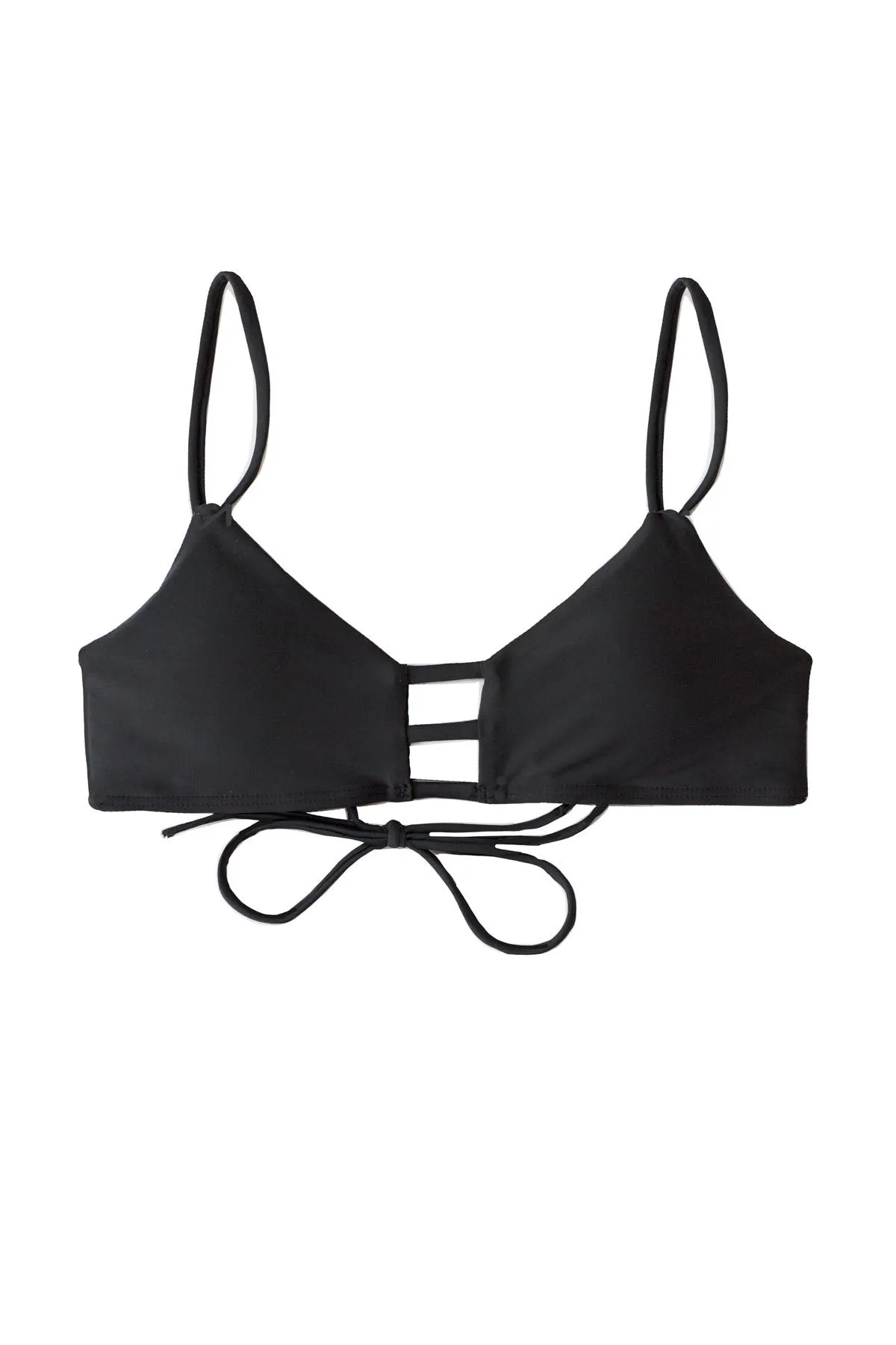 BLACK Bikini TOP | Black Brazilian BOTTOMS