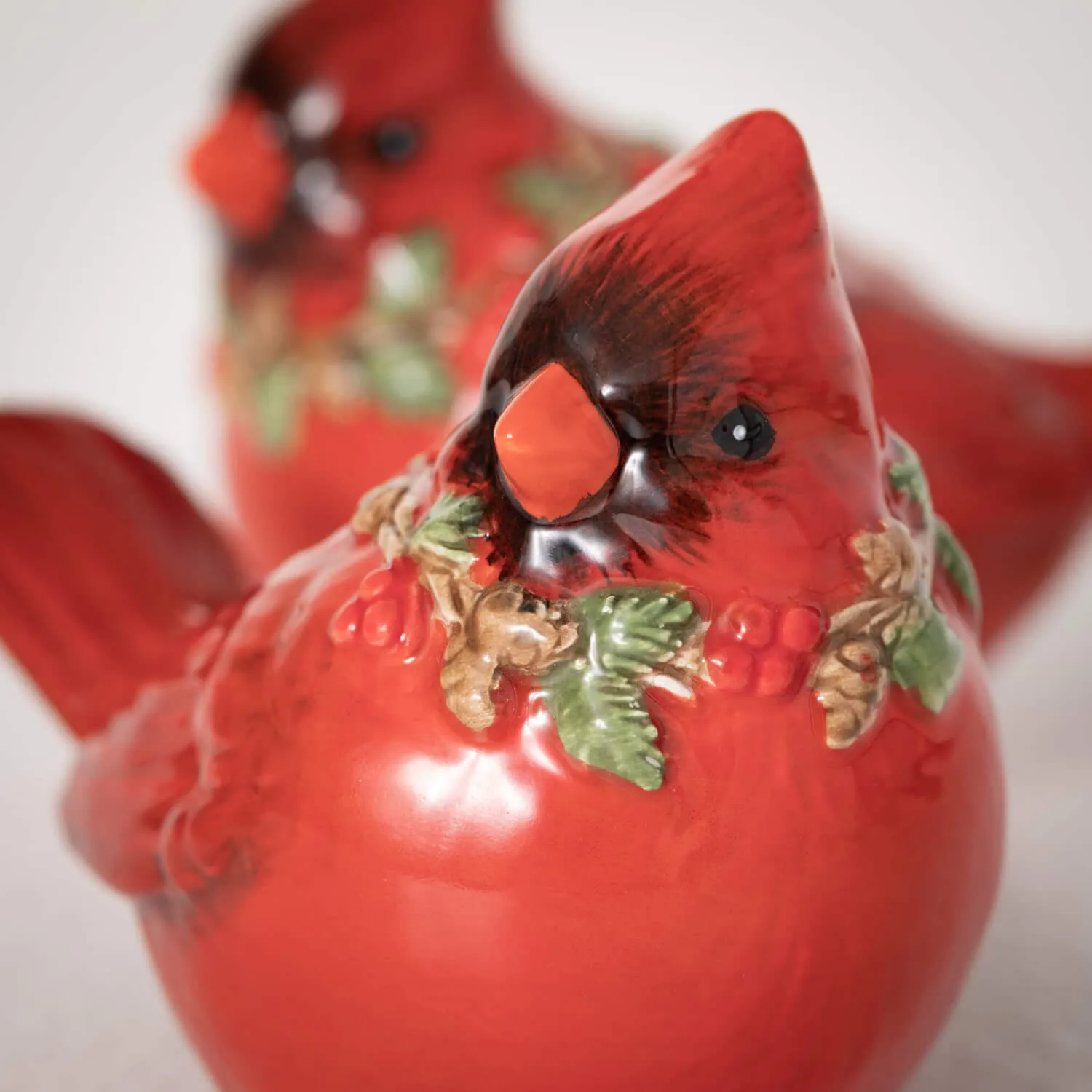 Cardinal Tabletop Figurine Multicolor 2.5"H Dolomite Set of 2