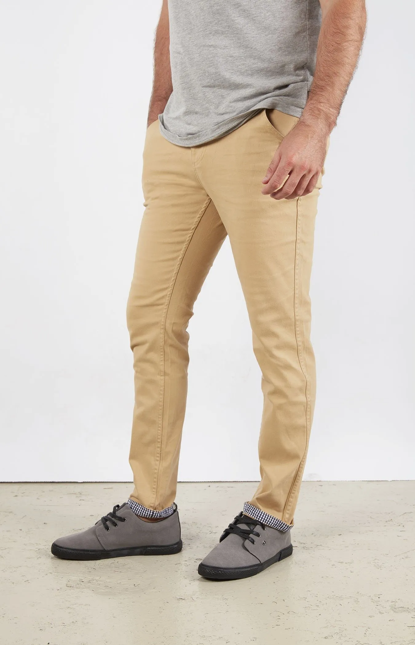 Chino Khaki - Slim Fit Stretch