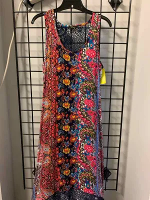 CUPIO Dresses and Skirts Size L Multi-Color PAISLEY/FLORAL SLEEVELESS Dress