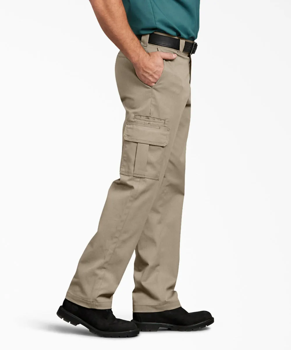 Dickies Men's Regular Fit Twill Cargo Pants - Desert Sand