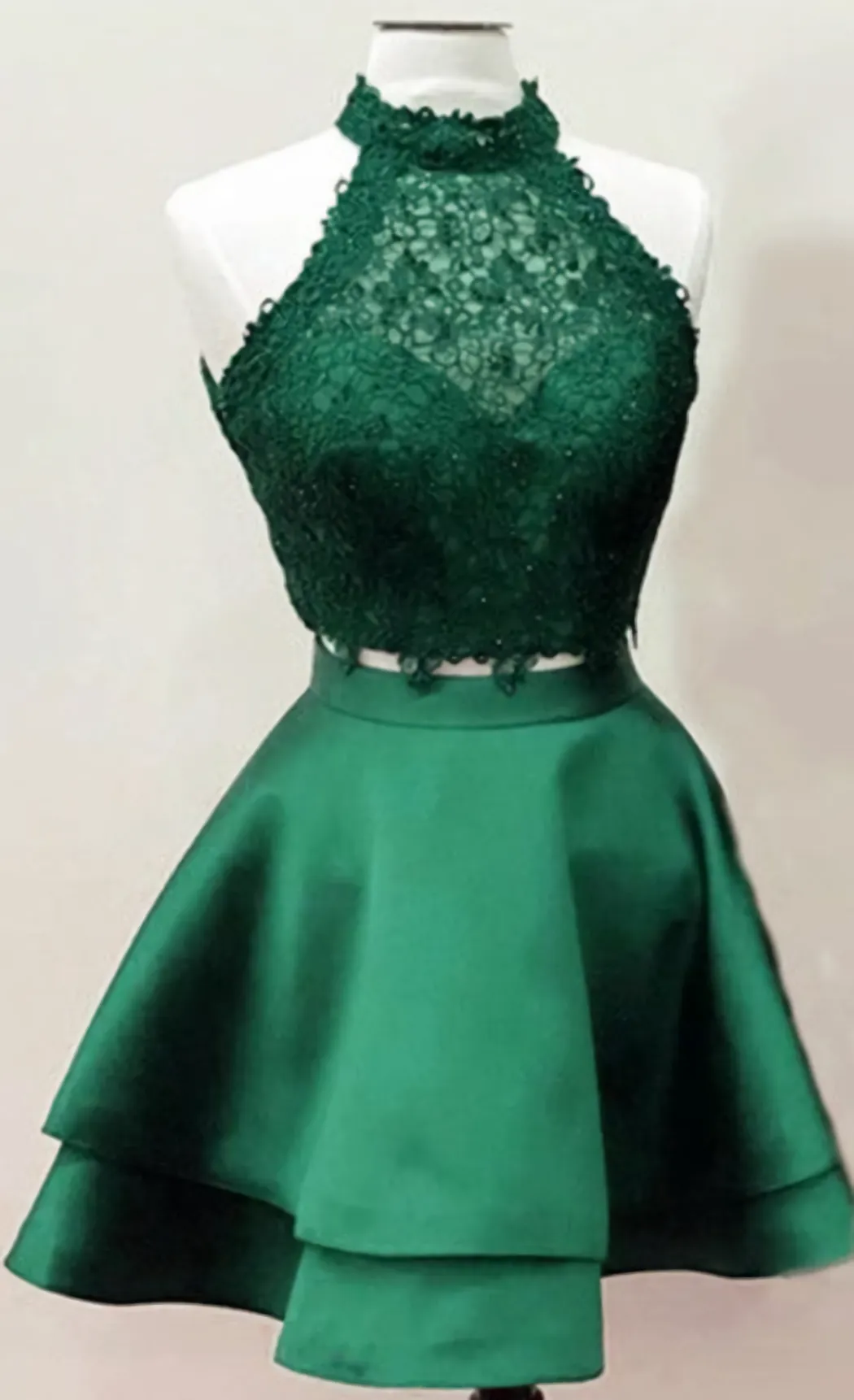 Homecoming Dresses Emerald Homecoming Dresses Two Piece Homecoming Dress