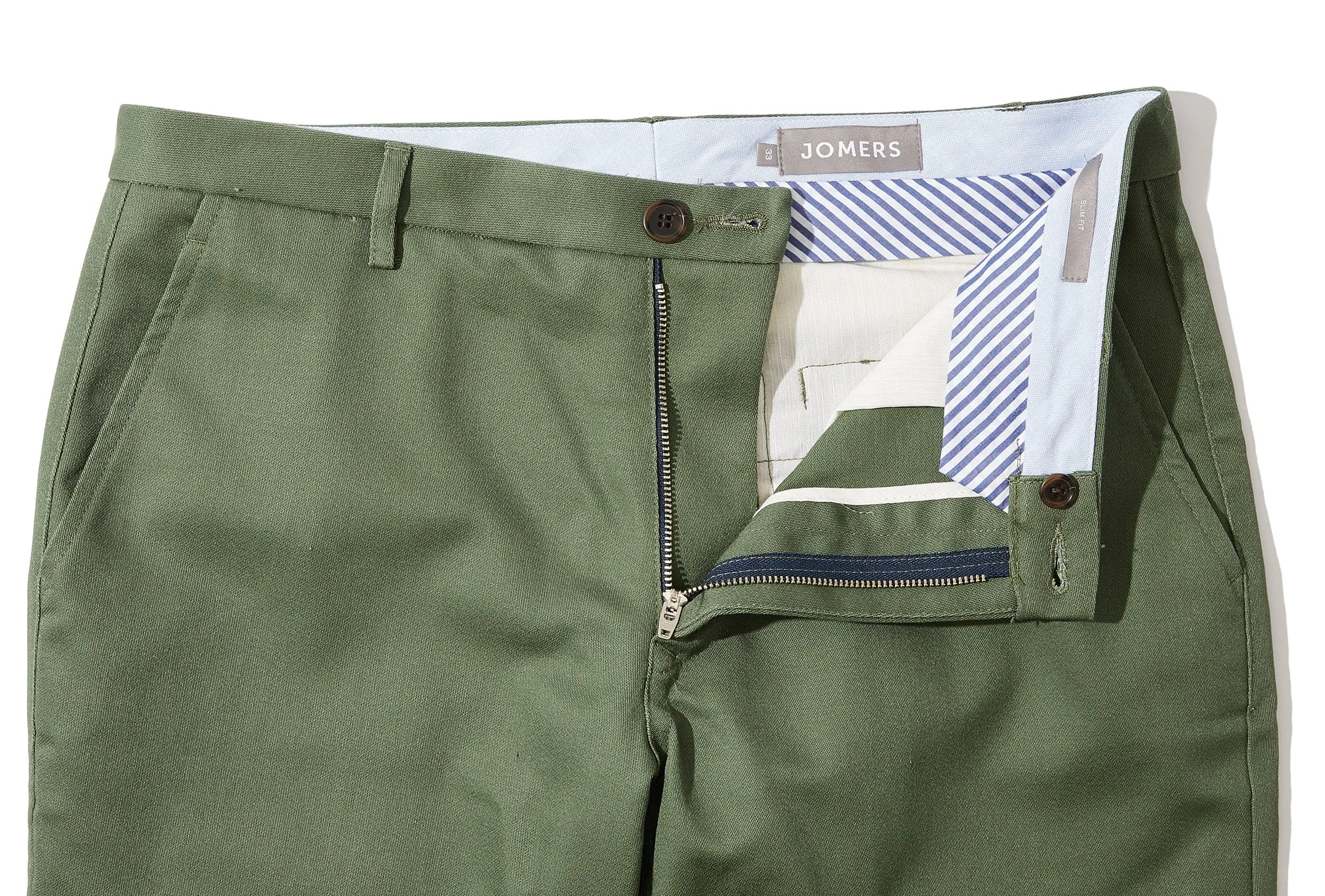 Knapp (Slim) - Olive Double Cloth Chino