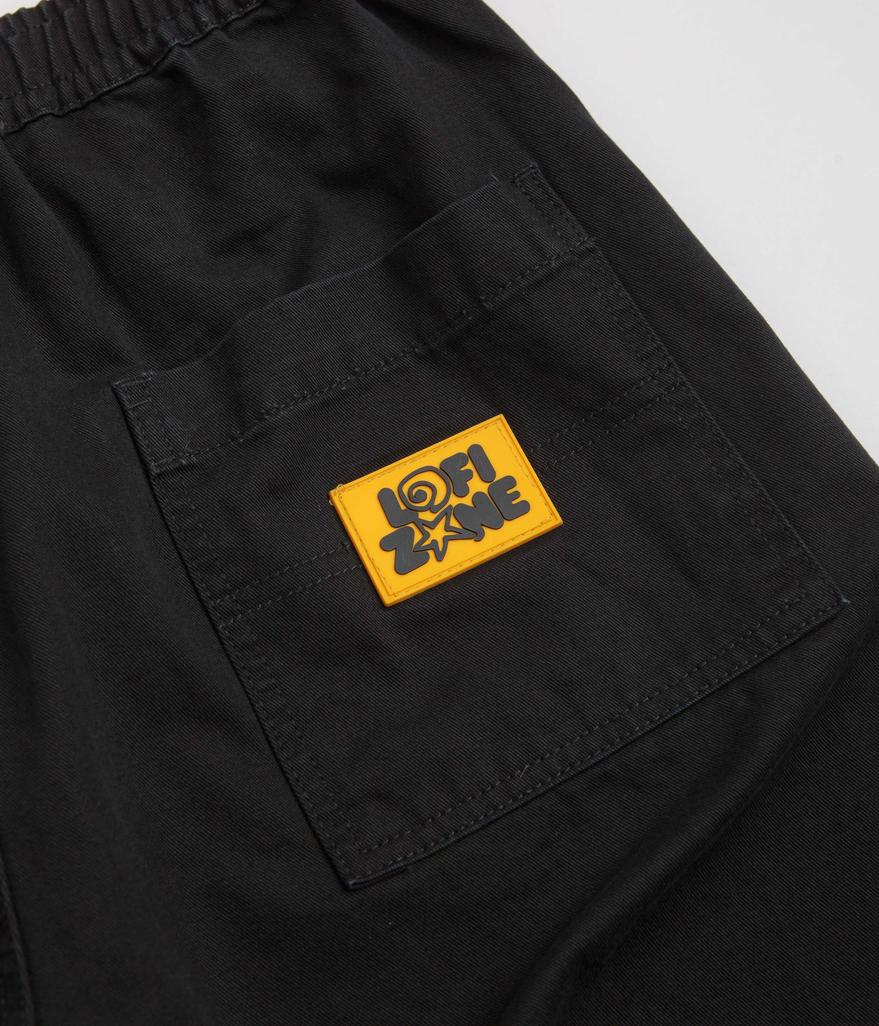 Lo-Fi Easy Pants - Washed Black