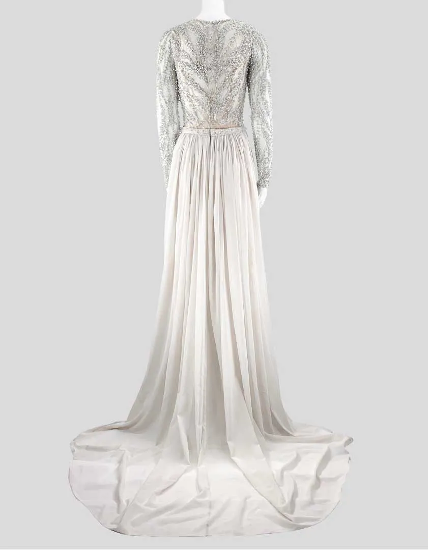 Mark Zannino Modern Wedding Dress - Approx 4 US