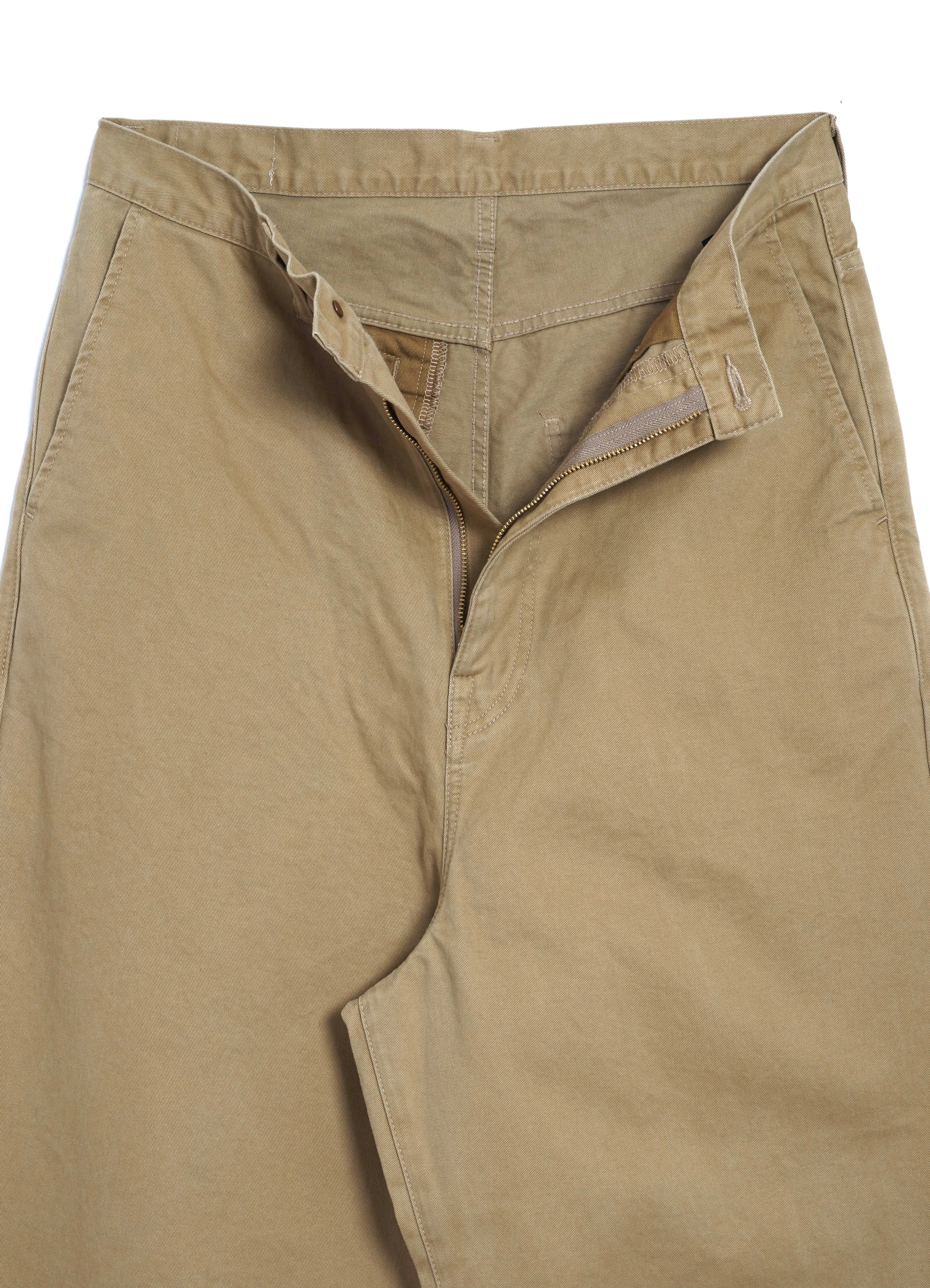 PORT | Baggy Chino Pants | Beige