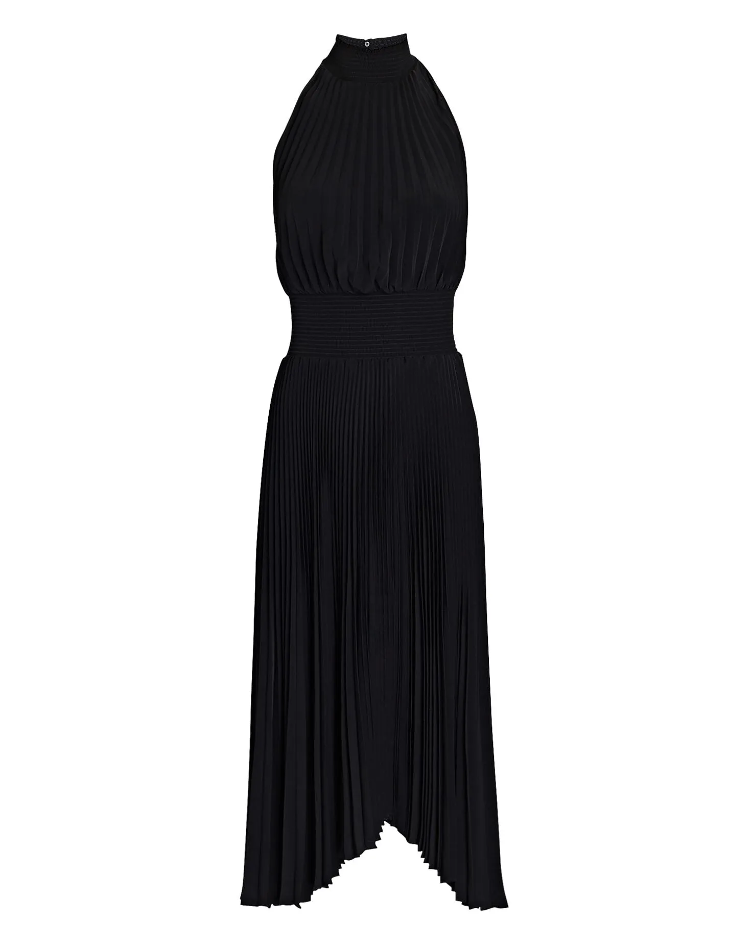 Renzo Pleated Midi Dress