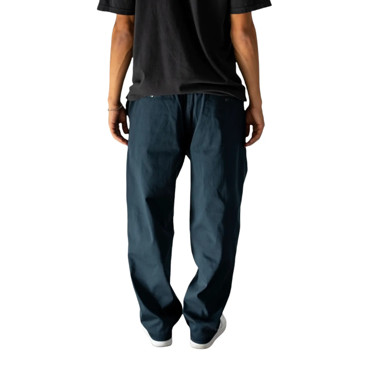 WELCOME PRINCIPAL ELASTIC WAIST PANT - CARBON